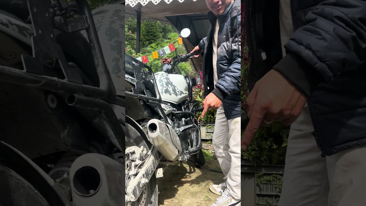 Power Rage Exhaust Installed on Royal Enfield Himalayan 450