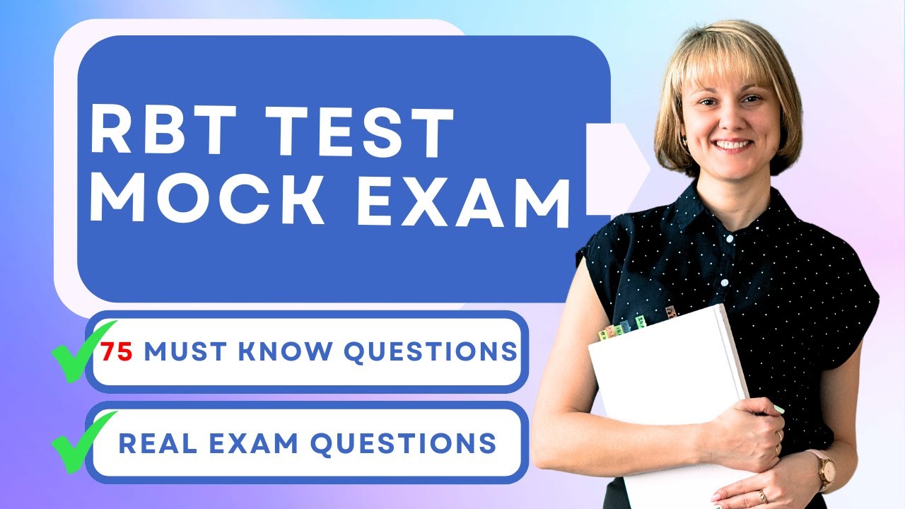 RBT Test Prep: 75 Essential Practice Questions ๐