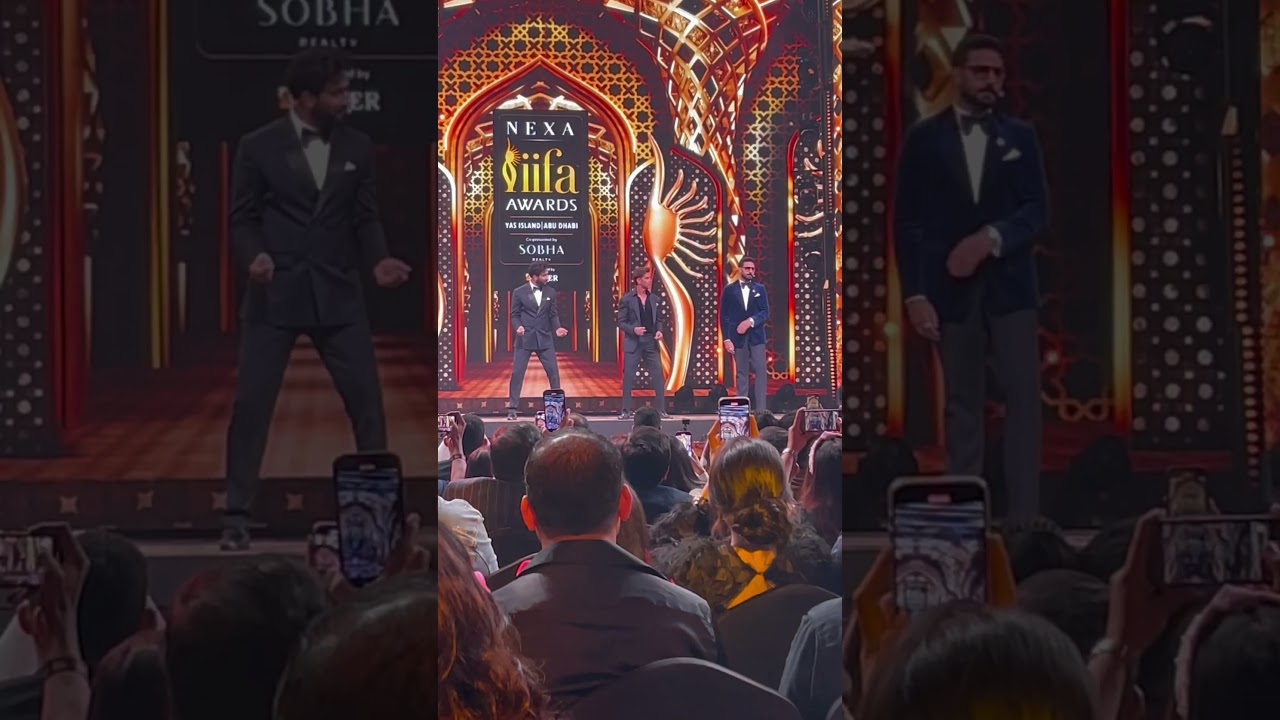 Hrithik, Vicky & Abhishek Dance at IIFA 2023 🎉