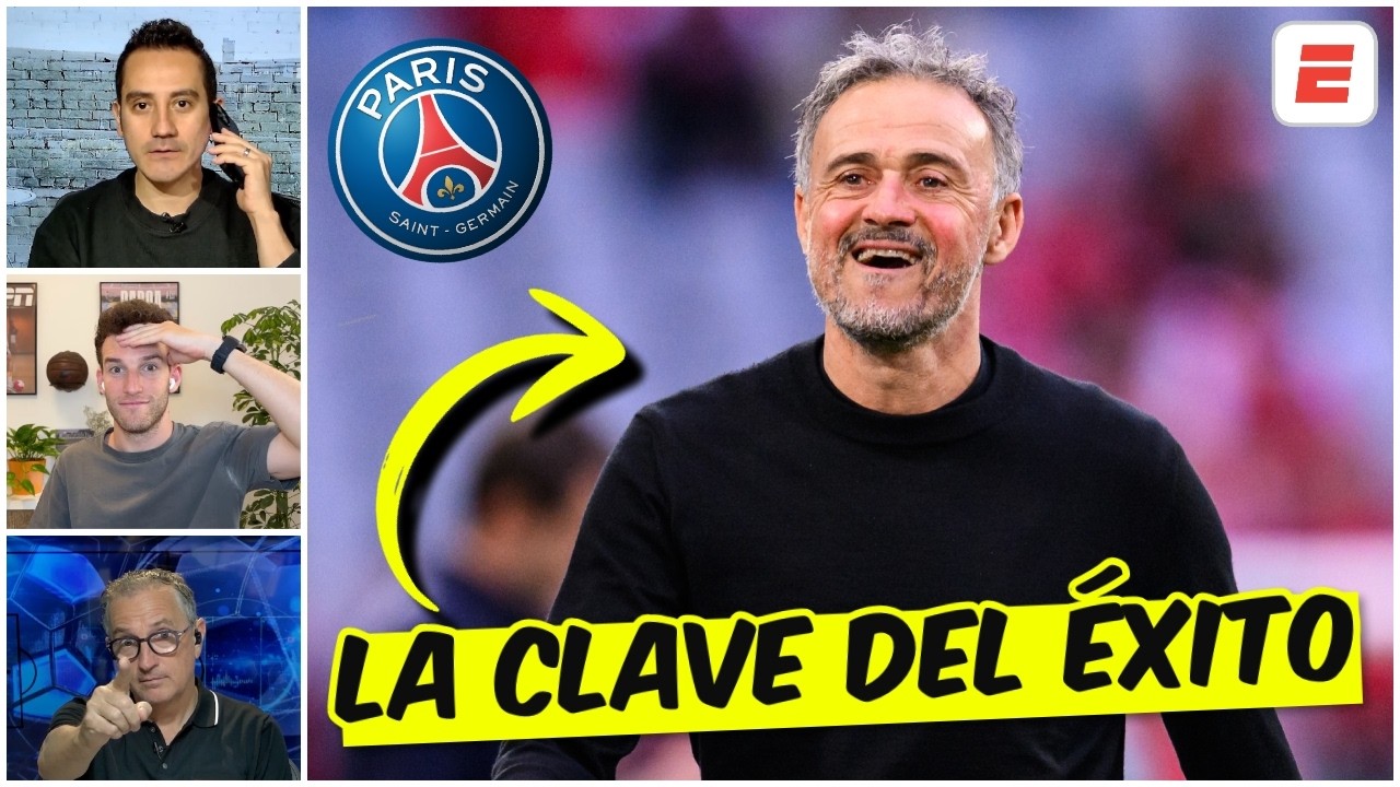 Luis Enrique, clave para el éxito del PSG y posible triunfo en Champions 🏆