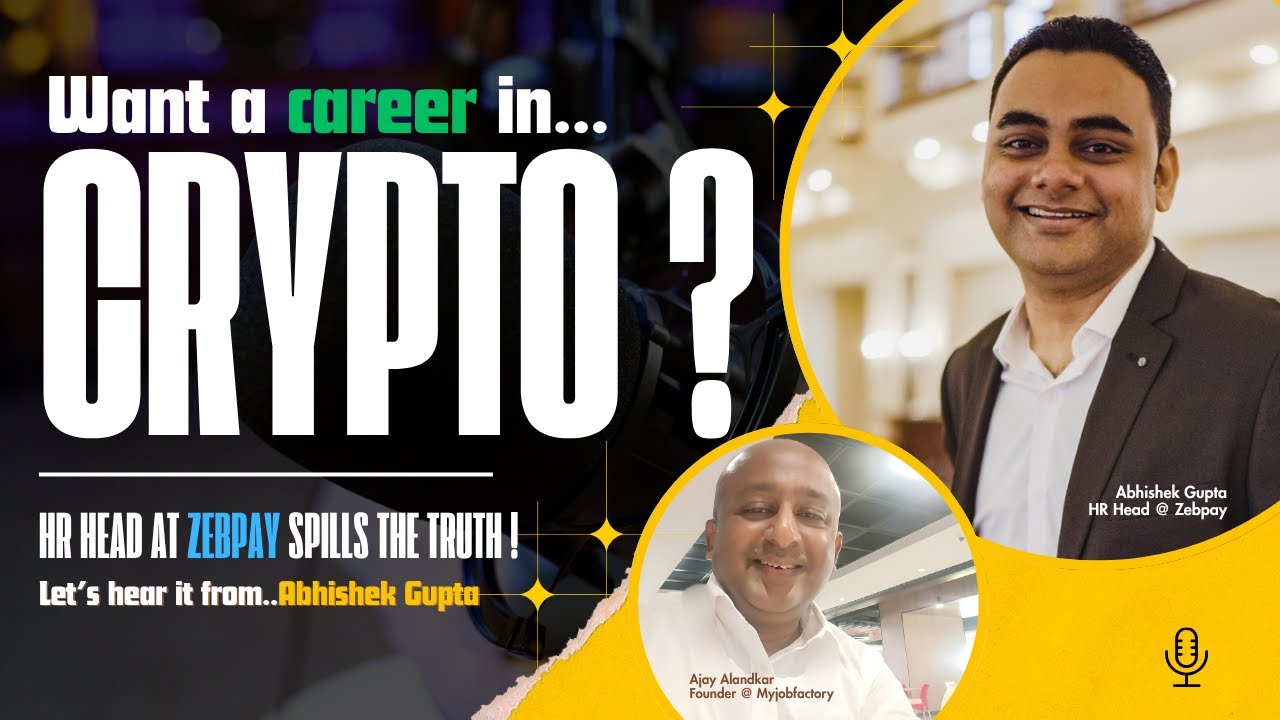 Start Your Crypto Career: Expert Tips from ZebPay’s HR Head 🚀