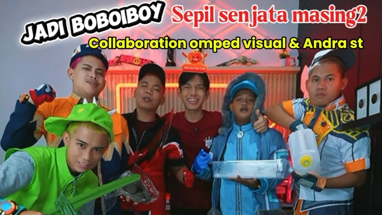 Omped visual jadi boboiboy (dibalik layar omped visual)
