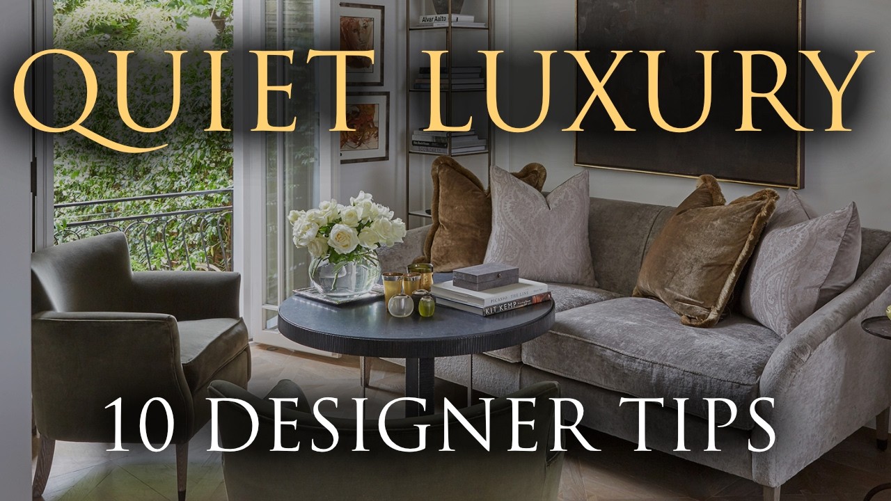 Quiet Luxury Interior Design: Top 10 Elegant Tips ✨