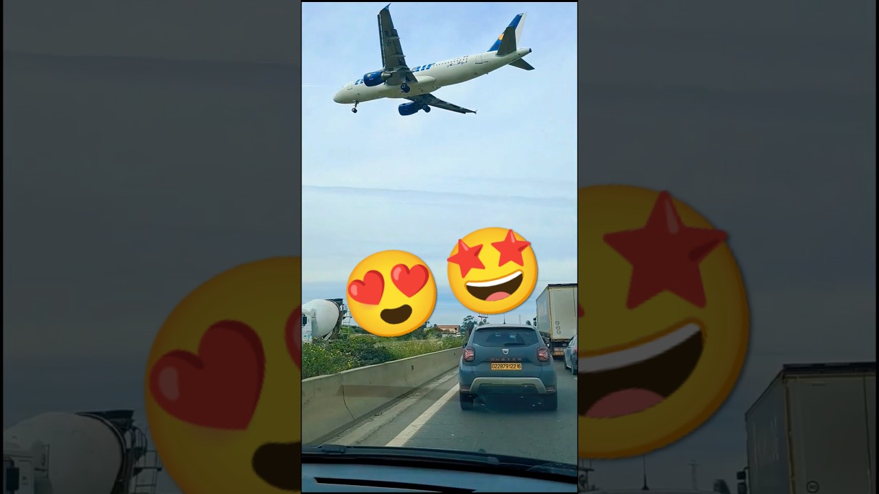 Spectacular Landing of Nouvelair A320 in Algiers ✈️