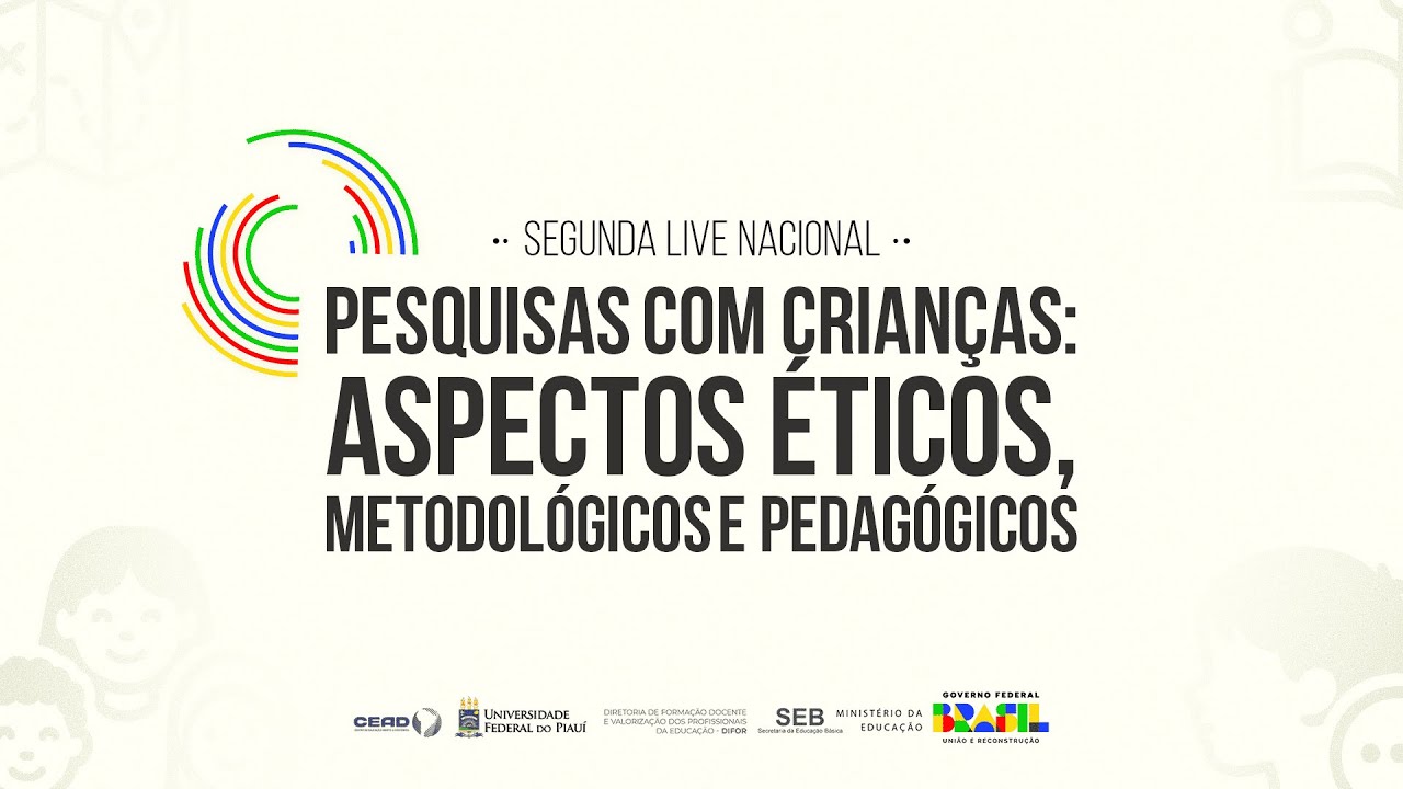 Segunda Live Nacional: Especialização em Docência na Educação Infantil