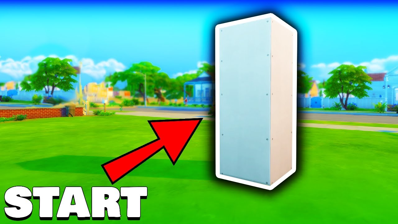 Can You Survive in One Room in The Sims 4? 🏠