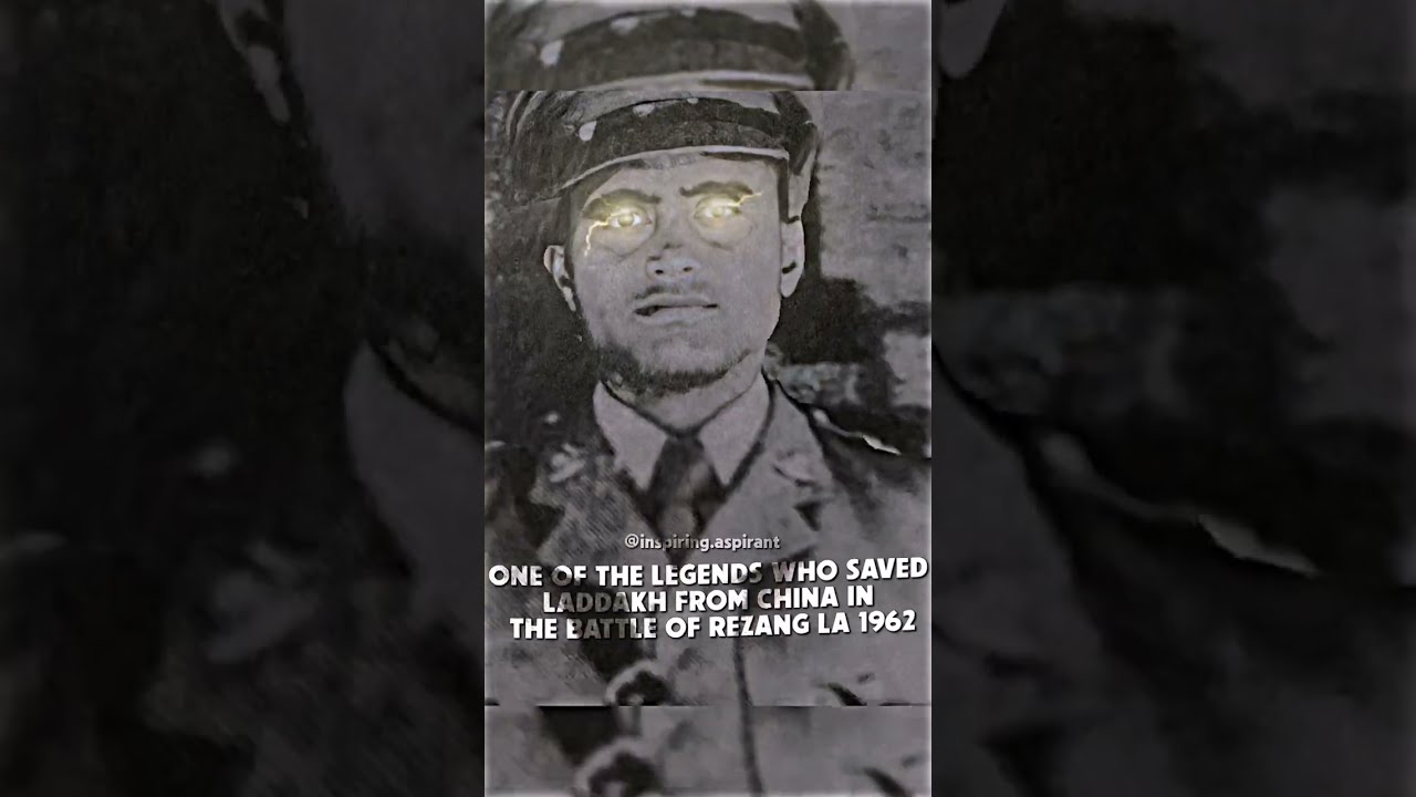 Tribute to Major Shaitan Singh: Hero of Ladakh 🇮🇳