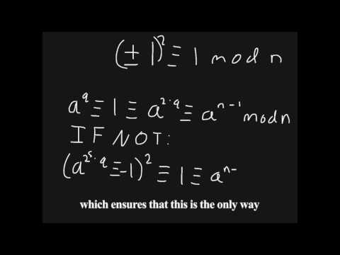 The Rabin-Miller Primality Test Presentation Version