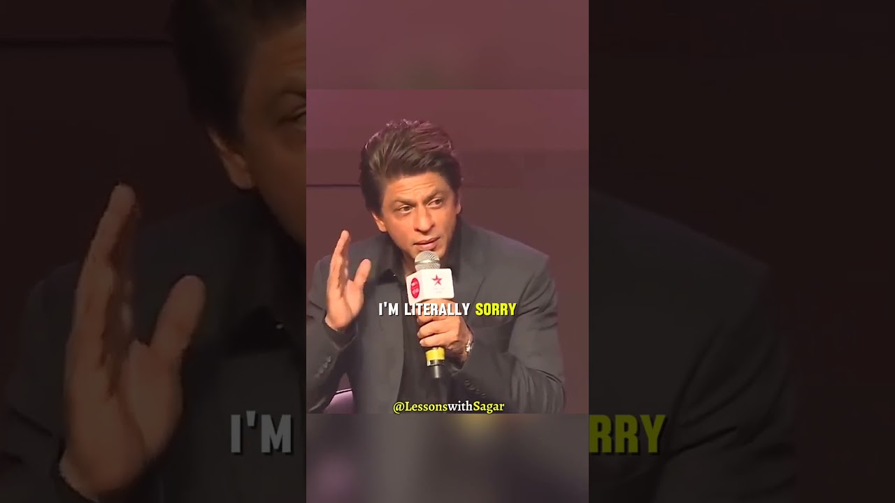 Shahrukh Khan's Witty Comeback🔥