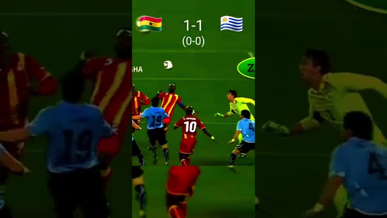 مباراة الأوروغواي ضد غانا في كأس العالم 2018 ⚽
