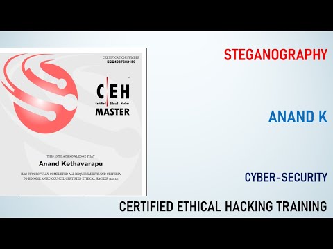 4. Cyber Security - Steganography - Anand K