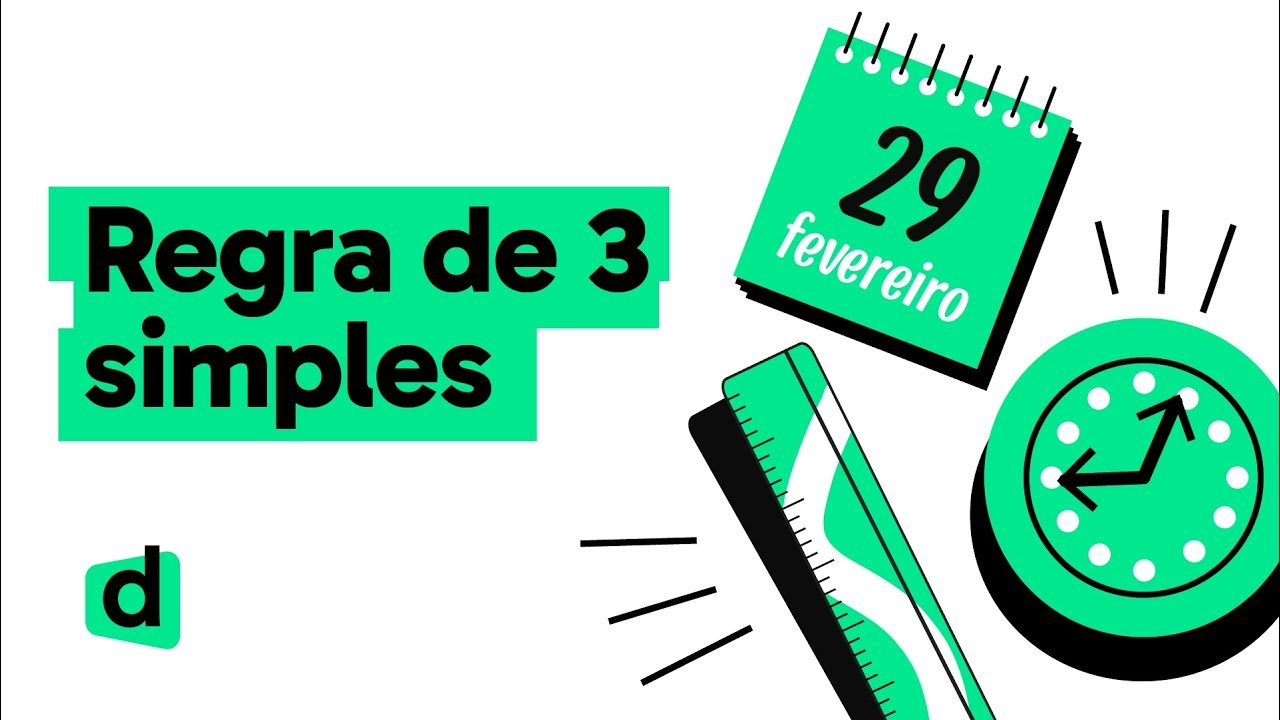 Regra de 3 Simples: Desenho e Mapa Mental 📊