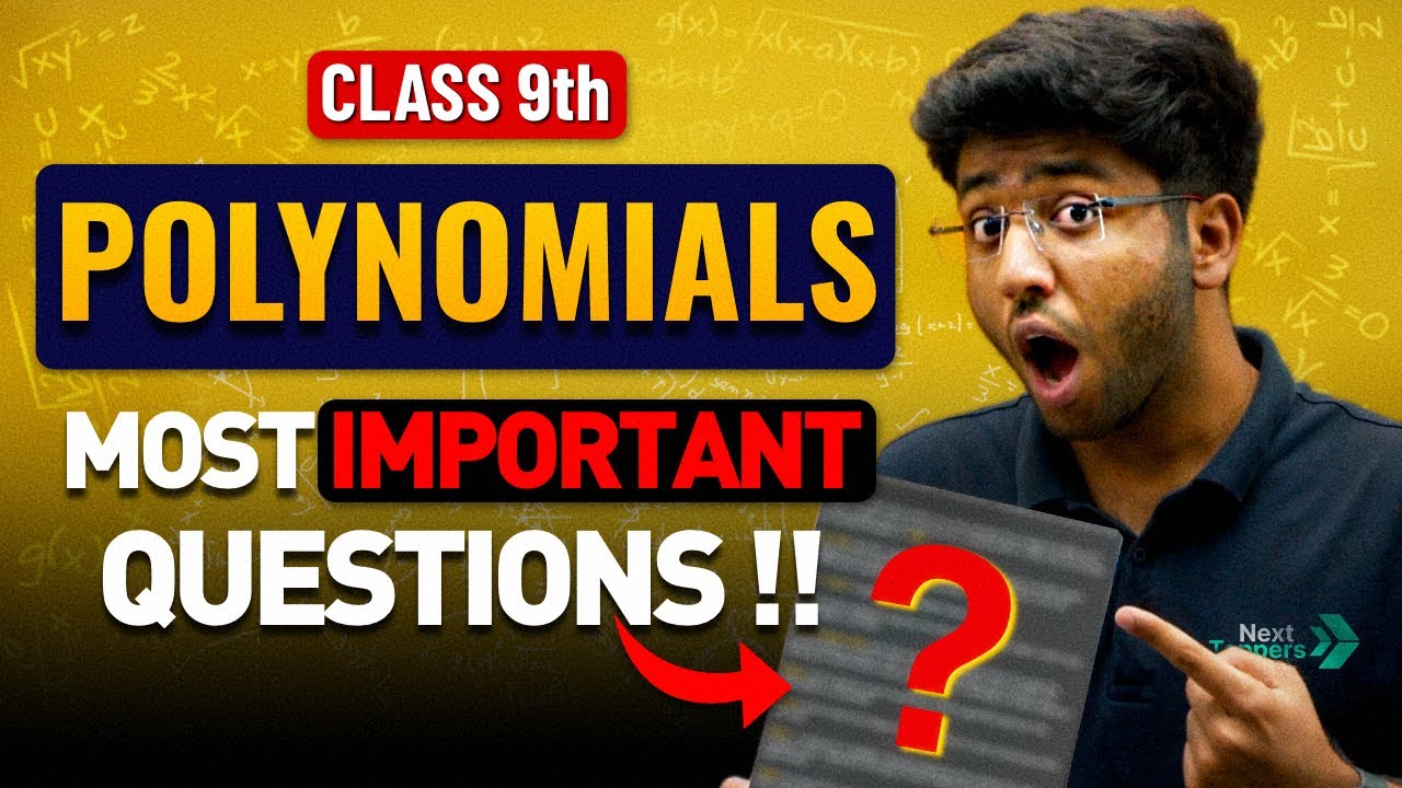 Class 9 Polynomials: Key Questions π₯