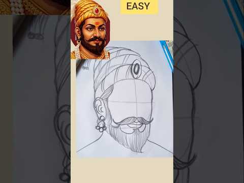 Chhatrapati Shivaji Maharaj Drawing #Drawing