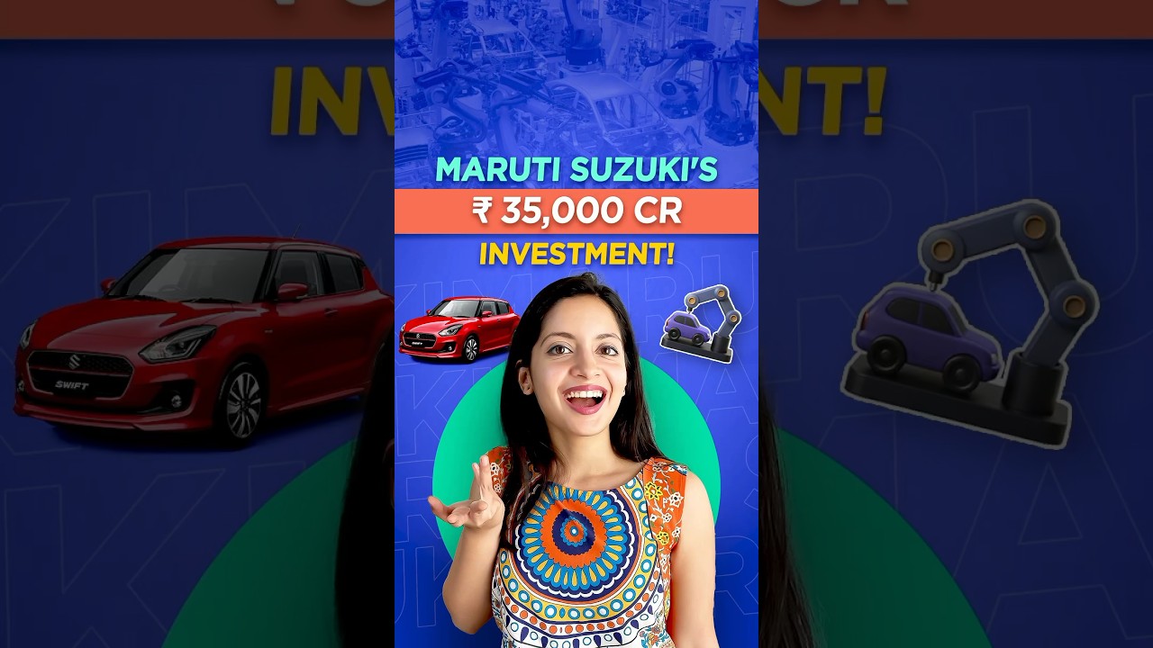 Maruti Suzuki's Rs 35,000 cr investment: everything you need to know! #shorts