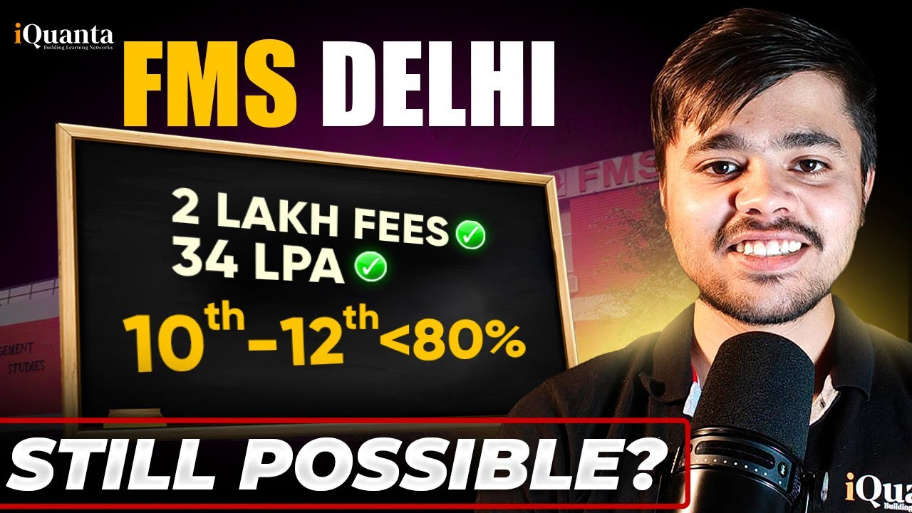 FMS Delhi MBA CAT Cut Off 2025 & Selection Process