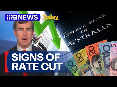 Signs point towards an interest rate cut, as RBA meets | 9 News Australia