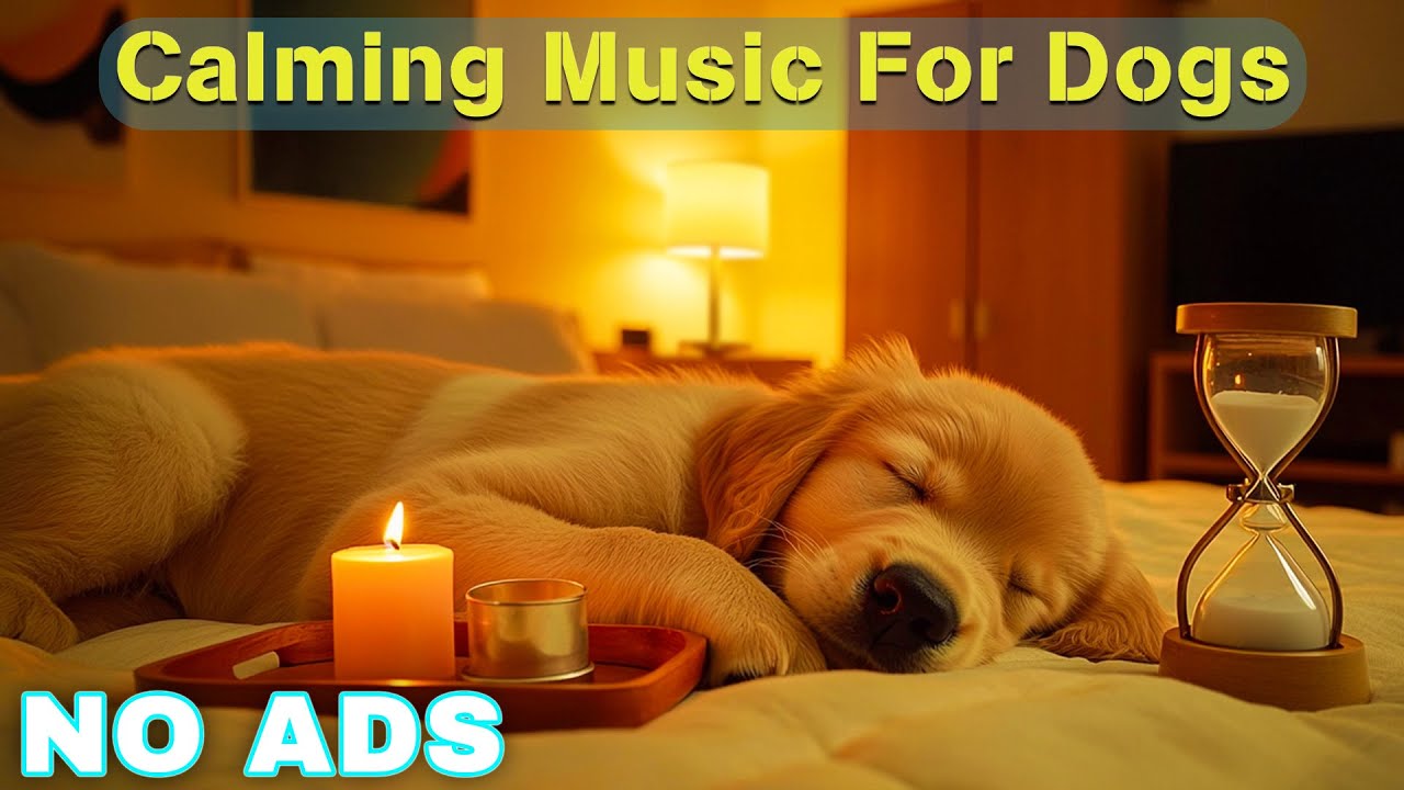 12 Hours of Relaxing Dog Calming Music 🎵