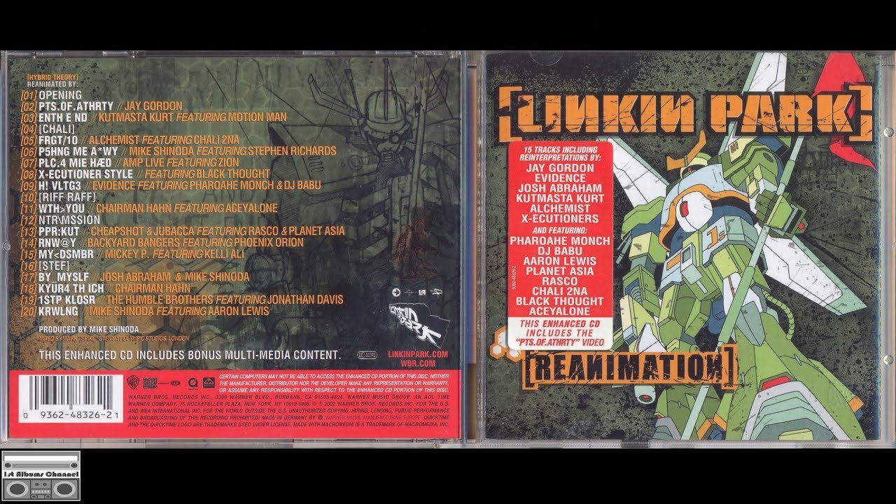 Linkin Park's 'Reanimation' (2002) Full Album Stream 🎶