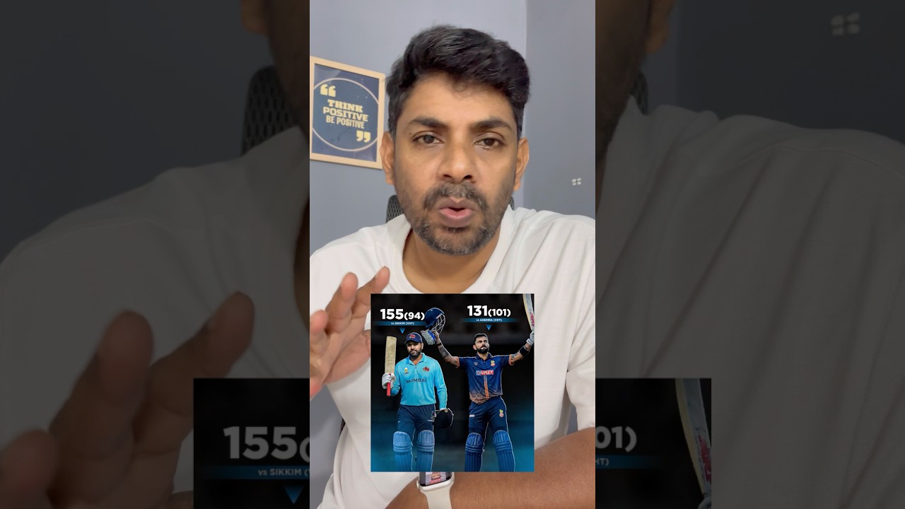 Vijay Hazare Trophy: Virat Kohli's Century 🌟