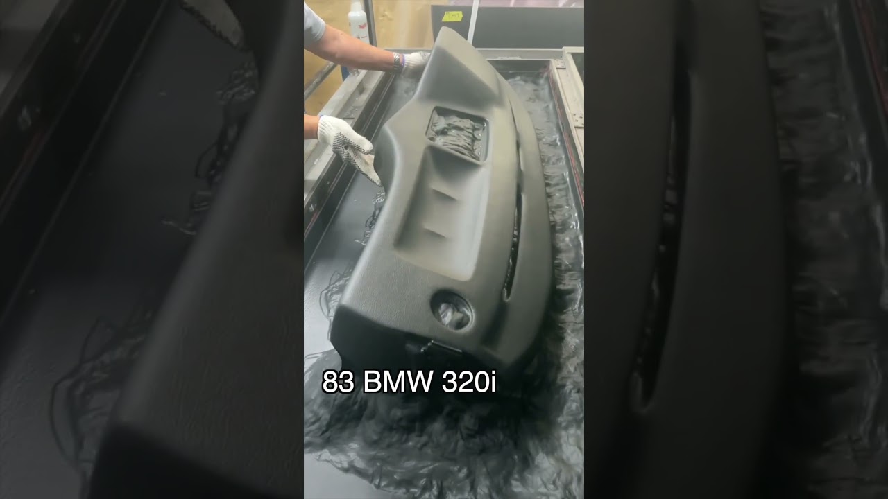 Restoring an '83 BMW 320i Dash with Vacuum Forming 🚗