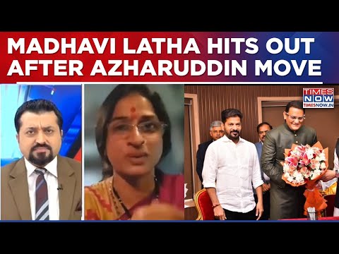 Madhavi Latha Slams Congress' Pick After Azharuddin Joins Revanth’s Cabinet, Calls It 'Vote Chori'