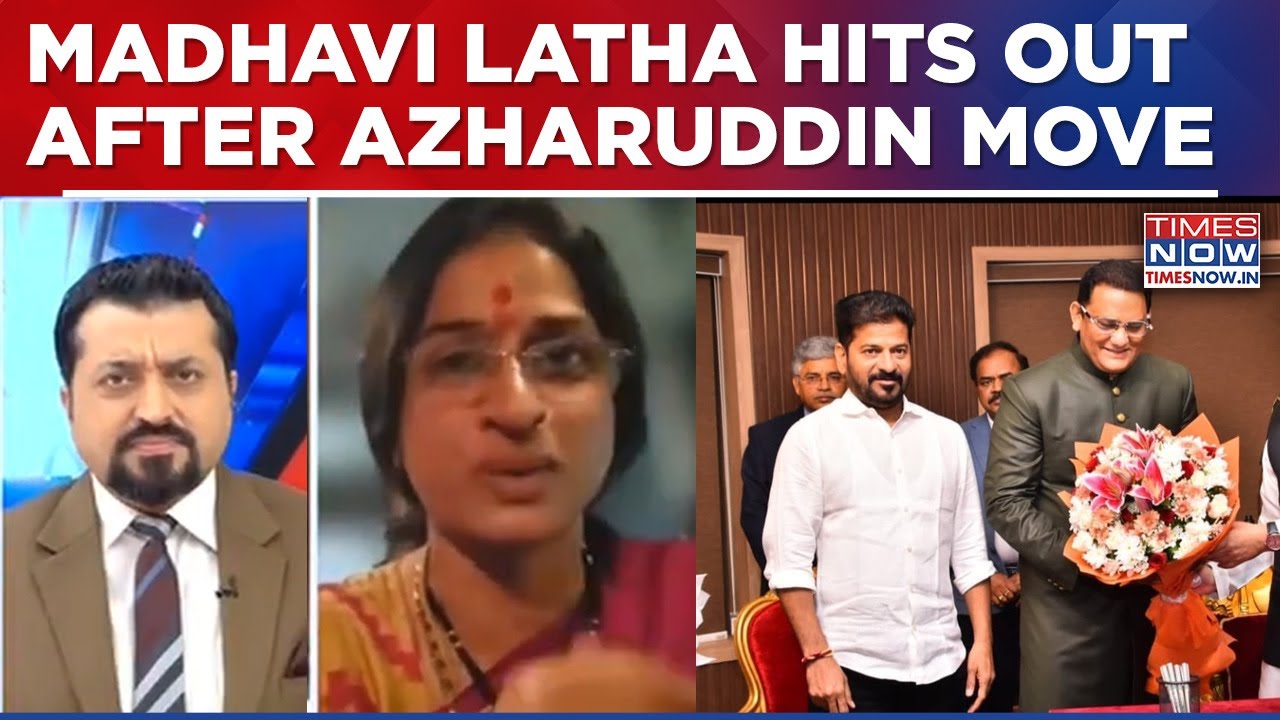 Madhavi Latha Slams Congress Over Azharuddin's Cabinet Entry, Calls It 'Vote Chori' 🗳️
