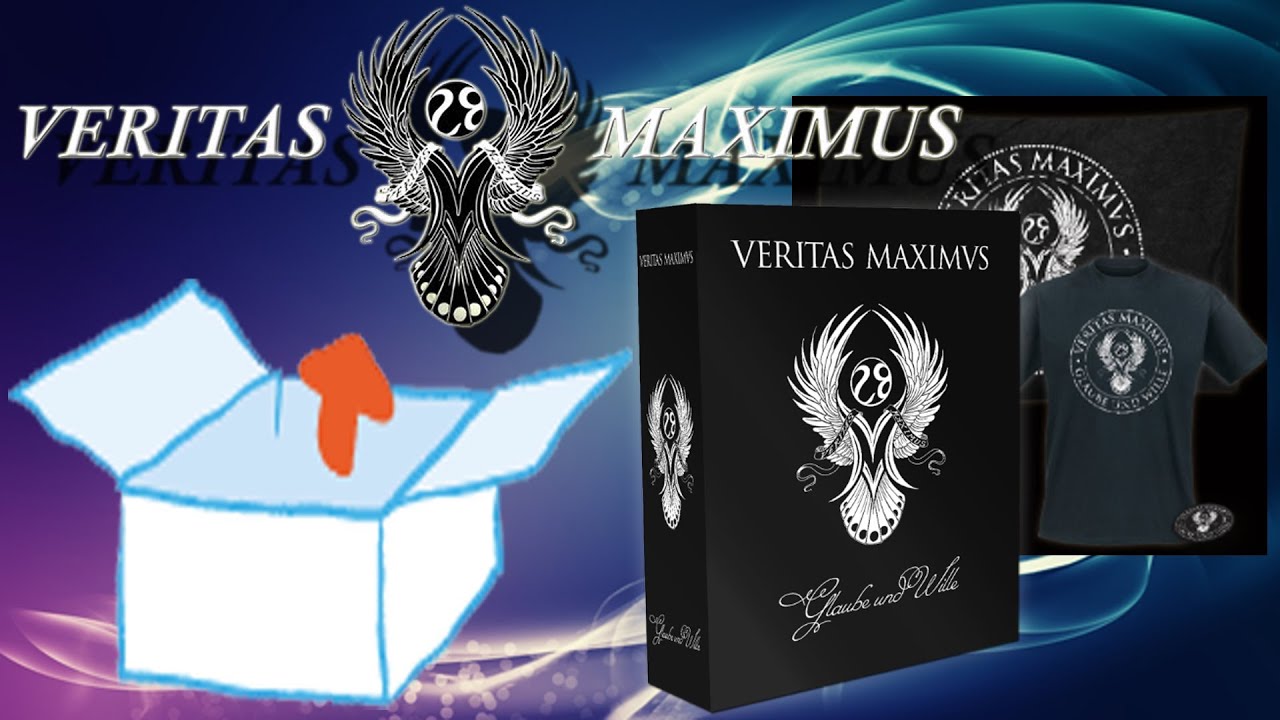 Unboxing Veritas Maximus Glaube und Wille CD + Exklusives T-Shirt 🎸 | Media Markt Edition