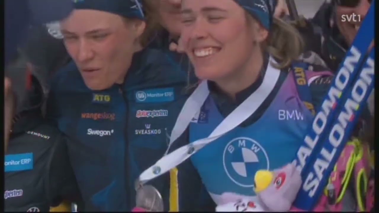 Biathlon VM i Lenzerheide 2025: Elvira Öberg tar silver 🥈