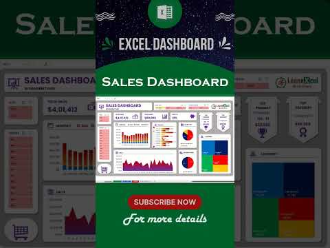 Sales Dashboard in Excel