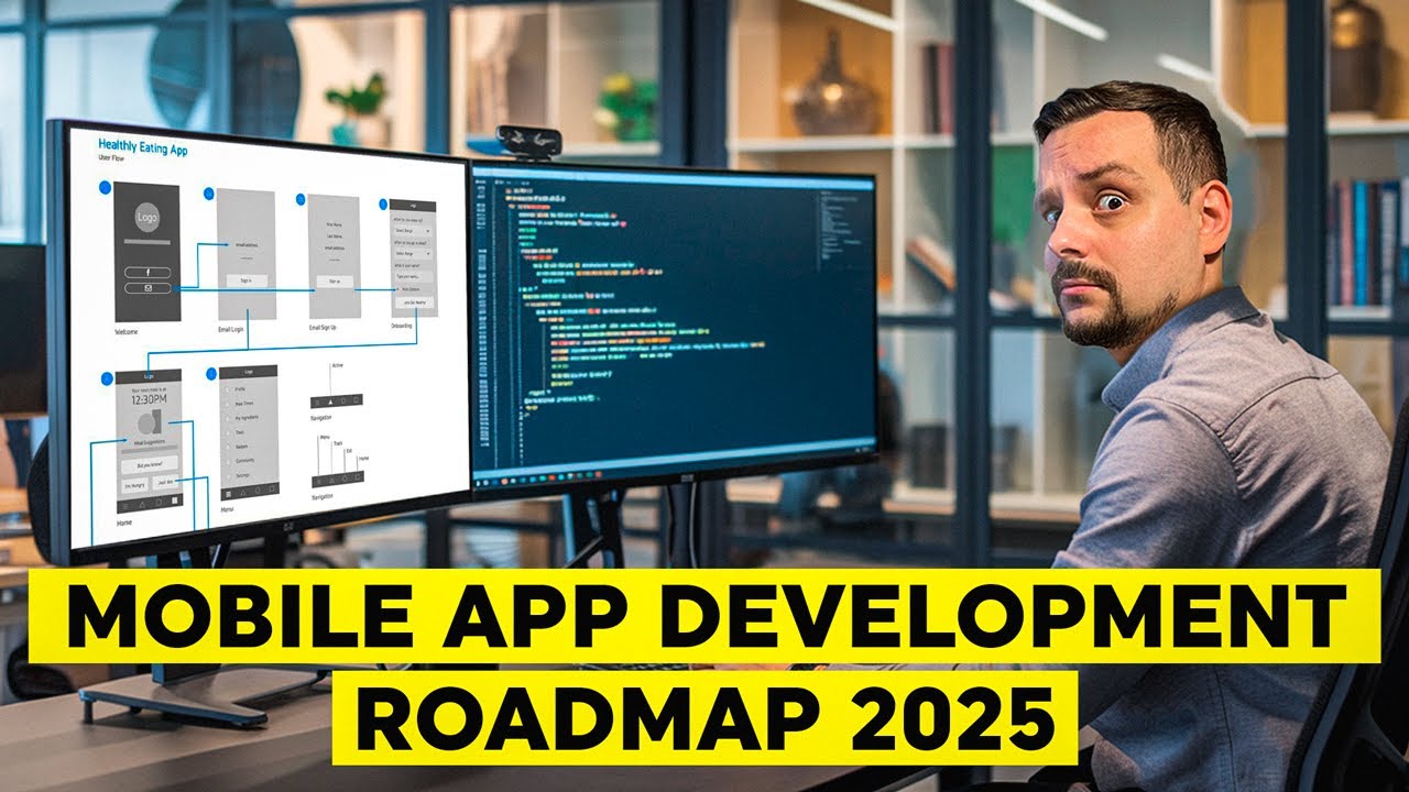 Ultimate Mobile App Development Roadmap 2025 🚀 | Beginner's Guide to Becoming a Developer