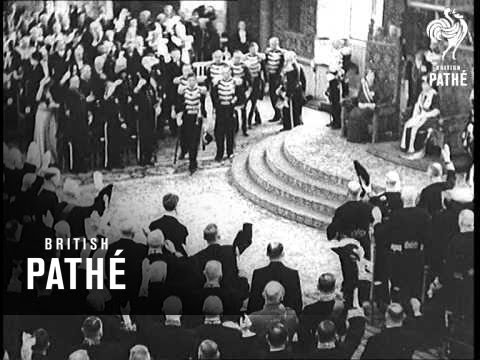 Dutch Parliament Opened (1939)