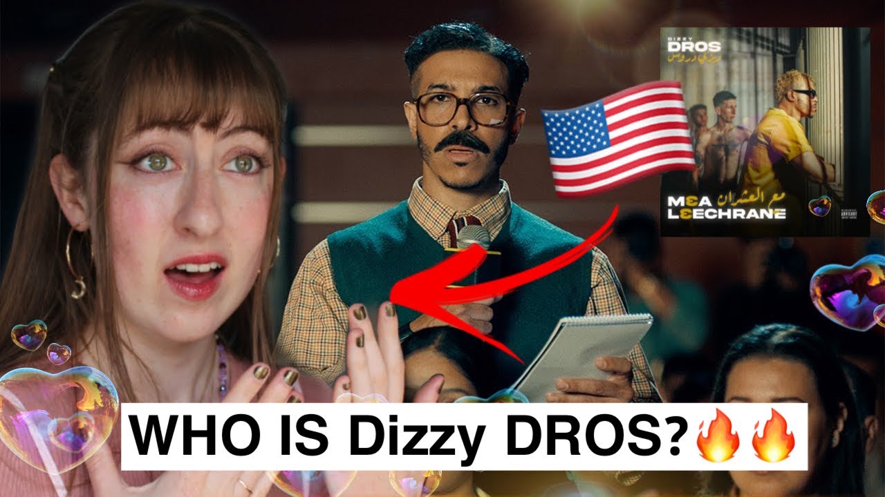 First Reaction to Dizzy DROS - M3A L3ECHRANE 🎶
