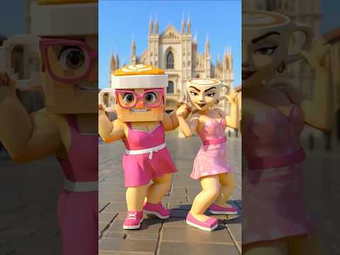 Brainrot Dance Series – Episodio 3 🕺✨ #italianbrainrot #dance# #minecraft