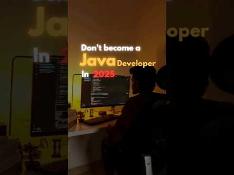 Don't become a Java Developer in 2025 | Java Roadmap 2025 | Charan_techstudio