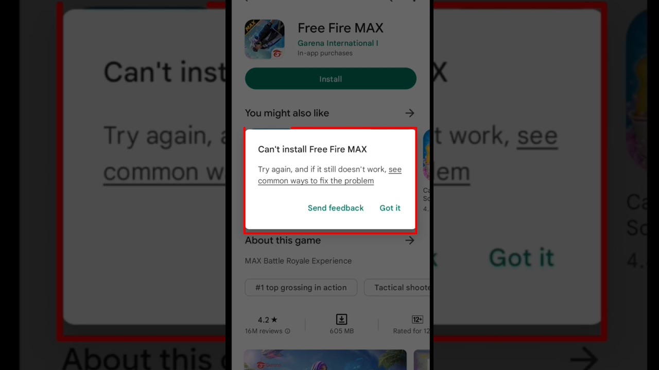 Free Fire Download Naho Ho Raha Hai | Free Fire Max Download Kyon Nahin Ho Raha Hai Part 3 #shorts