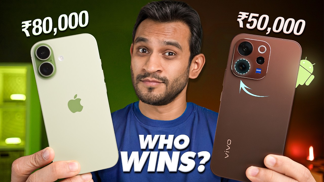 ₹50,000 Android vs ₹80,000 iPhone – Camera Truth Everyone Needs in 2026!