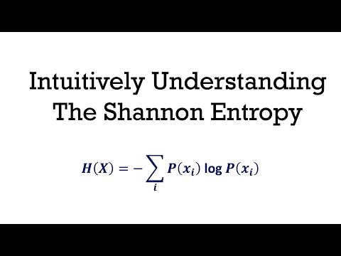 Intuitively Understanding the Shannon Entropy