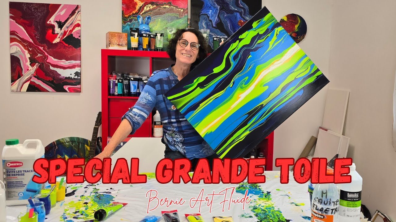 Guide complet pour la peinture pouring grand format 🎨 : astuces, avantages et conseils