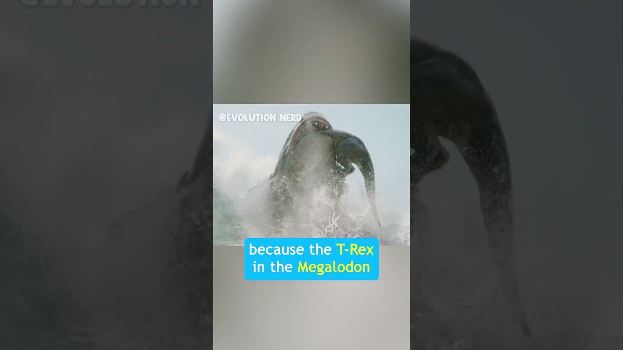 Easter Eggs in Meg 2 Trailer: T-Rex Appearance