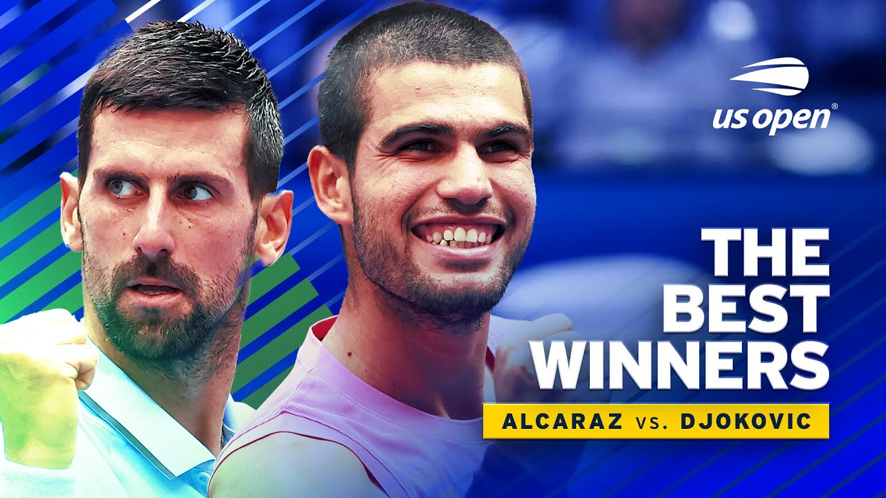 Carlos Alcaraz vs. Novak Djokovic Best Points | 2025 US Open Semifinal