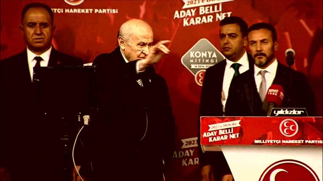 Devlet Bahçeli ve MHP Konya Mitingi 🚩