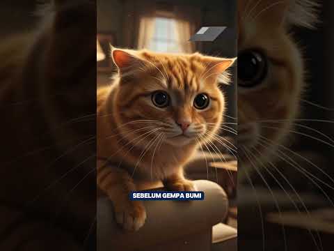 Kucing Bisa Prediksi Gempa Sebelum Terjadi! 😱🐈 #FaktaUnik #shorts #cat