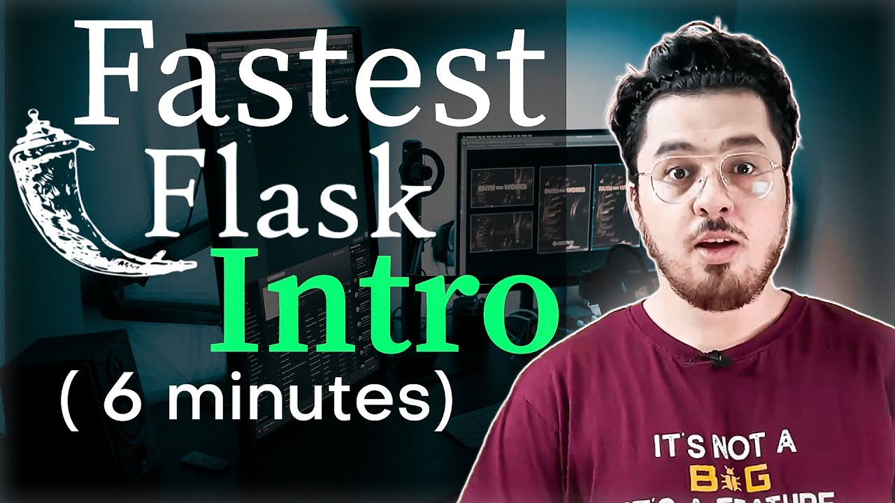 Learn Flask in Just 6 Minutes 🚀 | Python Flask Introduction & History