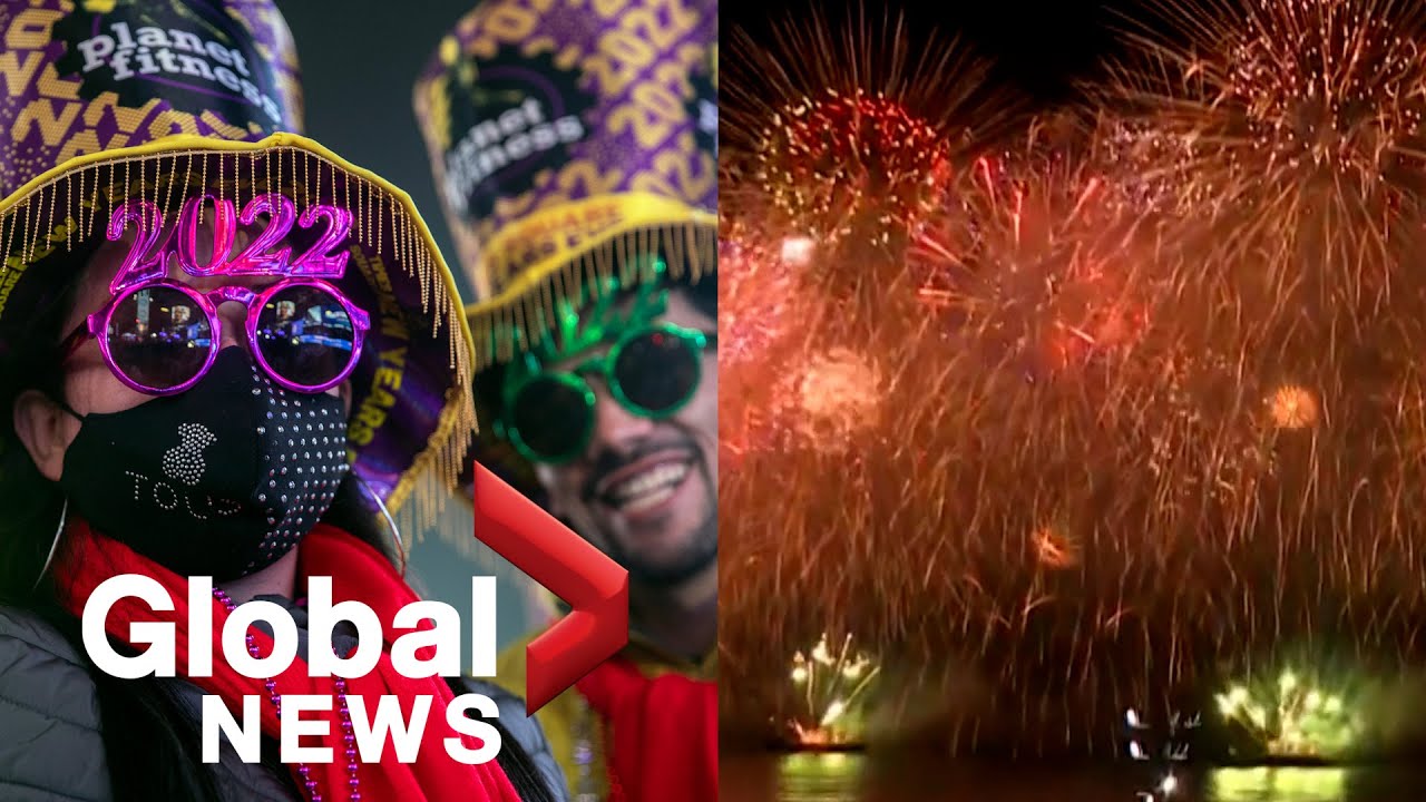 Global New Year's 2022 Countdown Celebrations 🎆