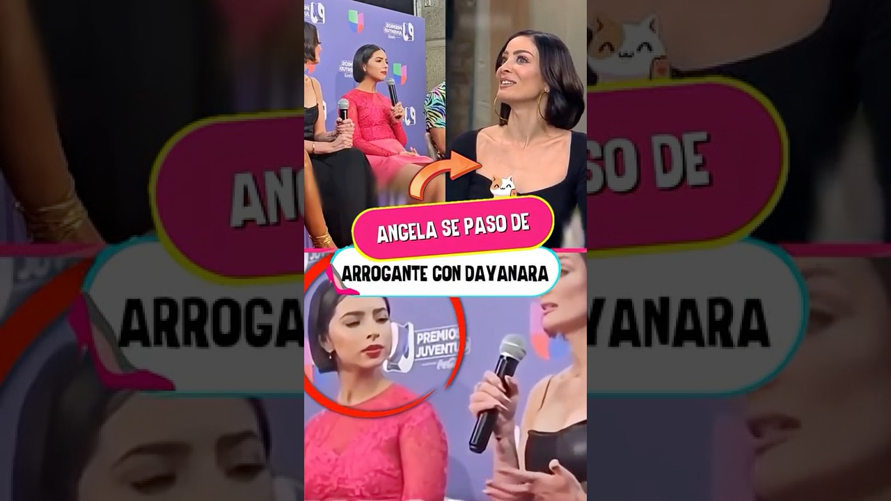Angela Aguilar y Dayanara Torres: Tensión en el show 🎤