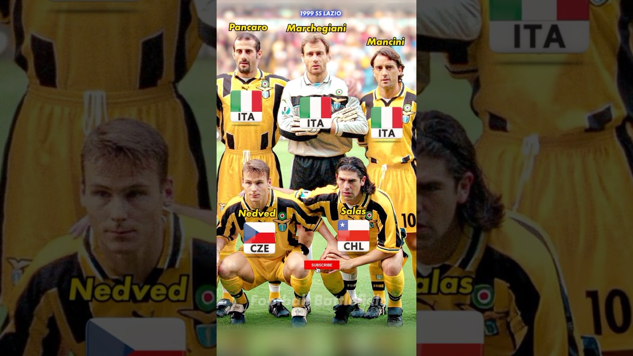 SS Lazio 1998/99 Squad Highlights🔥