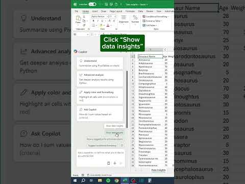 Data Insights in Excel‼️ #excel