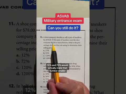 ASVAB Arithmetic Reasoning #11 explained