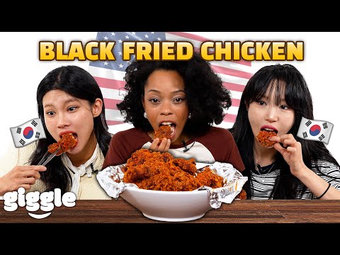 Korean vs Black : Try Each Other's Fried Chicken